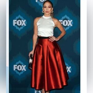 Sachin + Babi Elegant Rust (red/orange) Women's Skirt